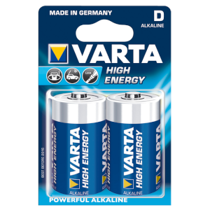 Батарейка VARTA High Energy D BL2 - интернет-магазин электротоваров "Экспресс-электро" (изображение 1)