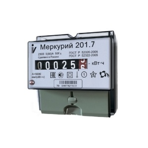 Счетчик  201.7 5-60А Меркурий - интернет-магазин электротоваров "Экспресс-электро" (изображение 1)