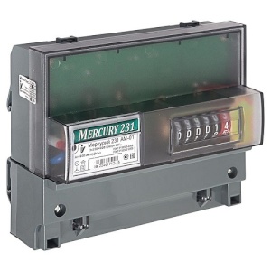 Счетчик 231АМ 01 5-60А Меркурий - интернет-магазин электротоваров "Экспресс-электро" (изображение 1)