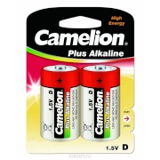 Батарейка Camelion Plus Alkaline D BL2 - интернет-магазин электротоваров "Экспресс-электро"