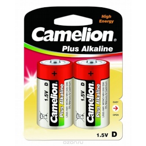 Батарейка Camelion Plus Alkaline D BL2 - интернет-магазин электротоваров "Экспресс-электро" (изображение 1)