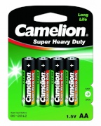 Батарейка Camelion Super Heavy Duty АА BL4 - интернет-магазин электротоваров "Экспресс-электро"