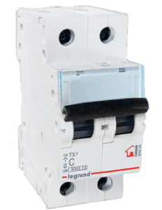Автоматический выключатель ТХ3 С20А  2p Legrand - интернет-магазин электротоваров "Экспресс-электро" (изображение 1)