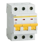 Автоматический выключатель ВА47-29 С6 3р ИЭК - интернет-магазин электротоваров "Экспресс-электро"