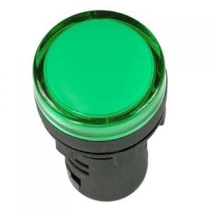 Лампа AD22DS(LED) зеленый IEK - интернет-магазин электротоваров "Экспресс-электро" (изображение 1)