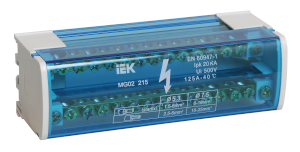 Шины на DIN-рейку в корпусе ШНК 2х15 IEK - интернет-магазин электротоваров "Экспресс-электро" (изображение 1)
