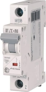 Автоматический выключатель HL-C6 1p EATON - интернет-магазин электротоваров "Экспресс-электро" (изображение 1)