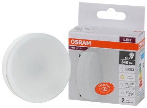 Светодиодная лампа Osram LVGX5360 8W 830 GX53 - интернет-магазин электротоваров "Экспресс-электро" (изображение 1)