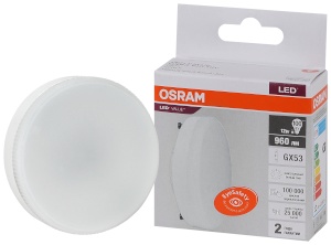 Светодиодная лампа Osram LVGX53100 12W 840 GX53 - интернет-магазин электротоваров "Экспресс-электро" (изображение 1)