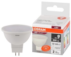 Светодиодная лампа Osram LVMR1675 10W 840 GU5.3 - интернет-магазин электротоваров "Экспресс-электро" (изображение 1)